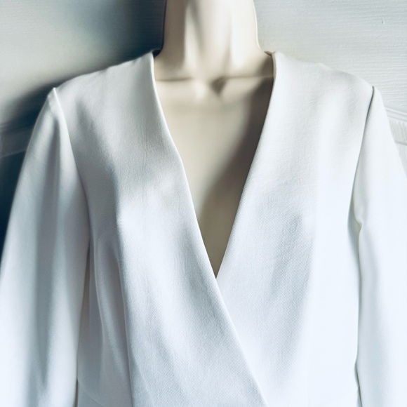 TopShop Peplum Cross Over Jacket - Picture 3 of 9